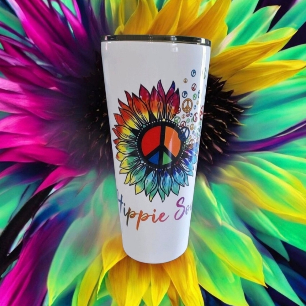 Hippie Soul 32oz Tumbler 💜sale